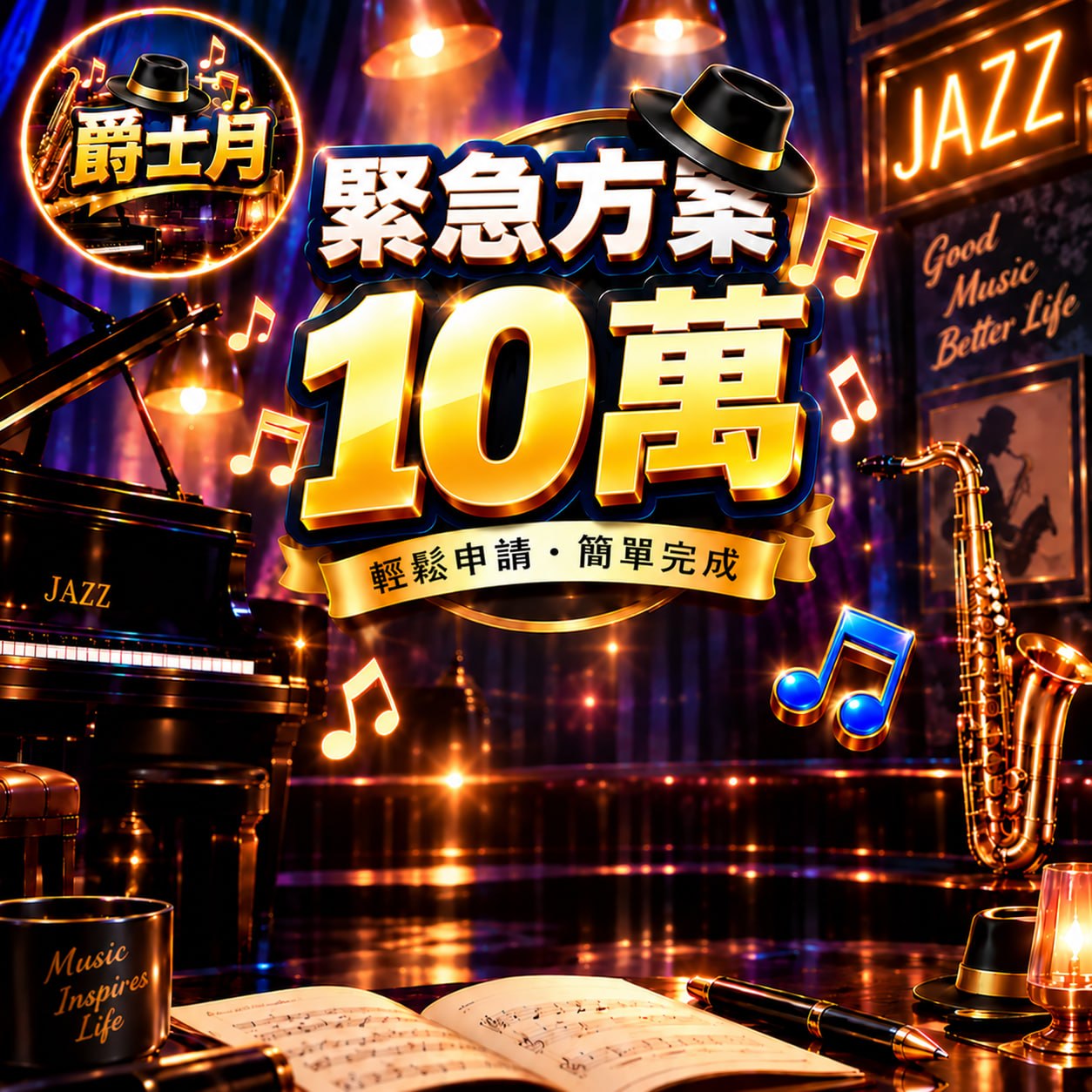 應急方案 10 萬，輕鬆申請・簡單完成，我要申請！